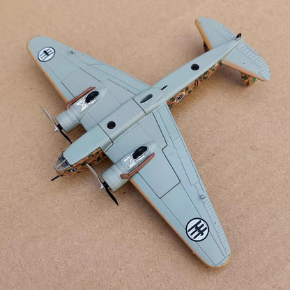1/144 Scale Fiat BR.20 Cicogna Medium Bomber Diecast Aircraft Model