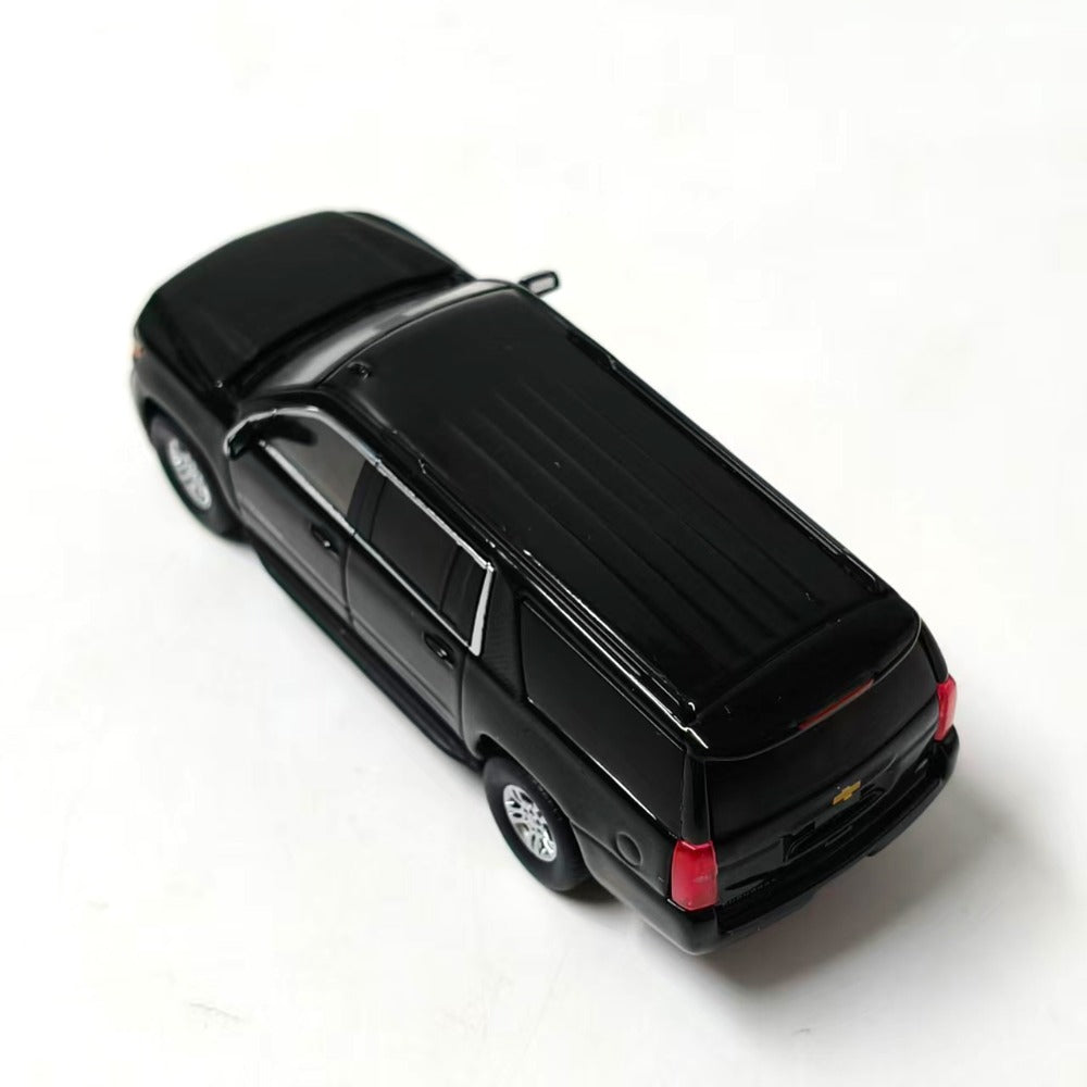 1/64 Scale Chevrolet Suburban SUV Black Diecast Model Car