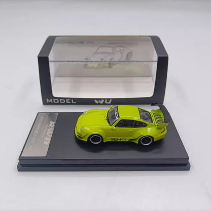 1/64 Scale RWB Porsche 911 (993) Sports Car Diecast Model