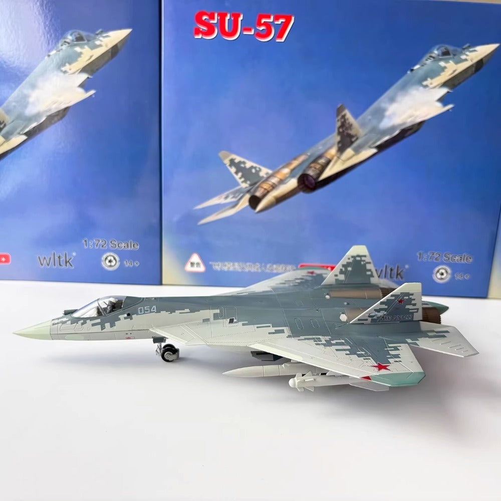 1/72 Scale Sukhoi Su-57 Russian Stealth Multirole Fighter Diecast Model Aircraft