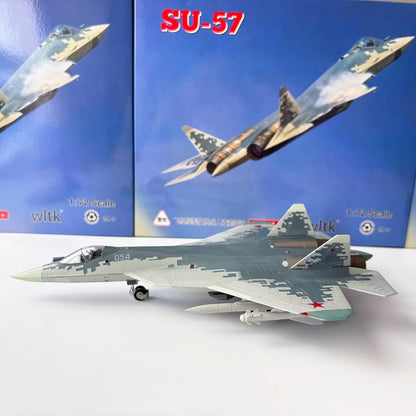 1/72 Scale Sukhoi Su-57 Russian Stealth Multirole Fighter Diecast Model Aircraft