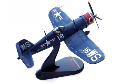 1/72 Scale Vought F4U Corsair WWII US Fighter VMF-323 WS #18 Diecast Model Aircraft