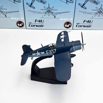 1/72 Scale Vought F4U-1 Corsair Carrier-based Fighter Aircraft Diecast Model
