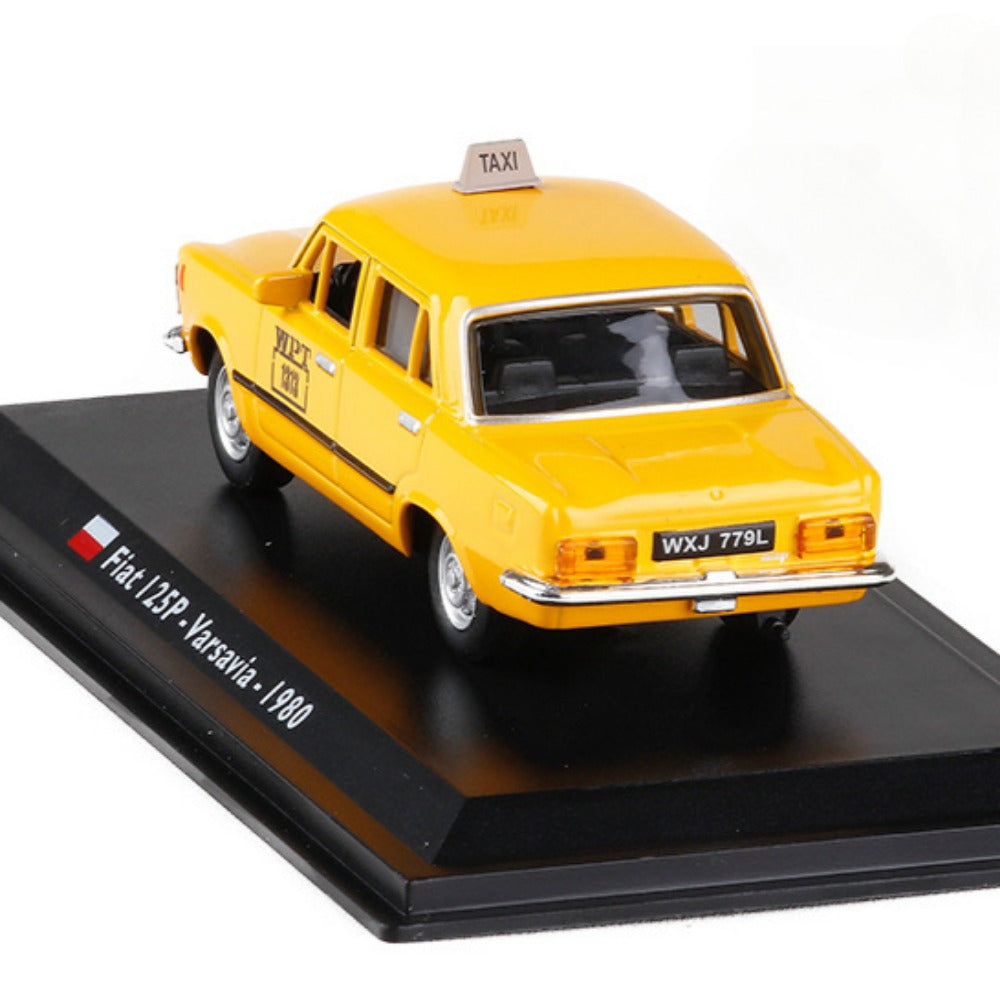 1/43 Scale 1980 Polski Fiat 125p Varsavia Poland Taxi Diecast Model Car