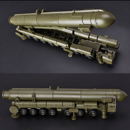 1/72 Scale RT-2PM Topol SS-25 Sickle Russian Intercontinental Ballistic Missile Pre-built Plastic Collectible Model