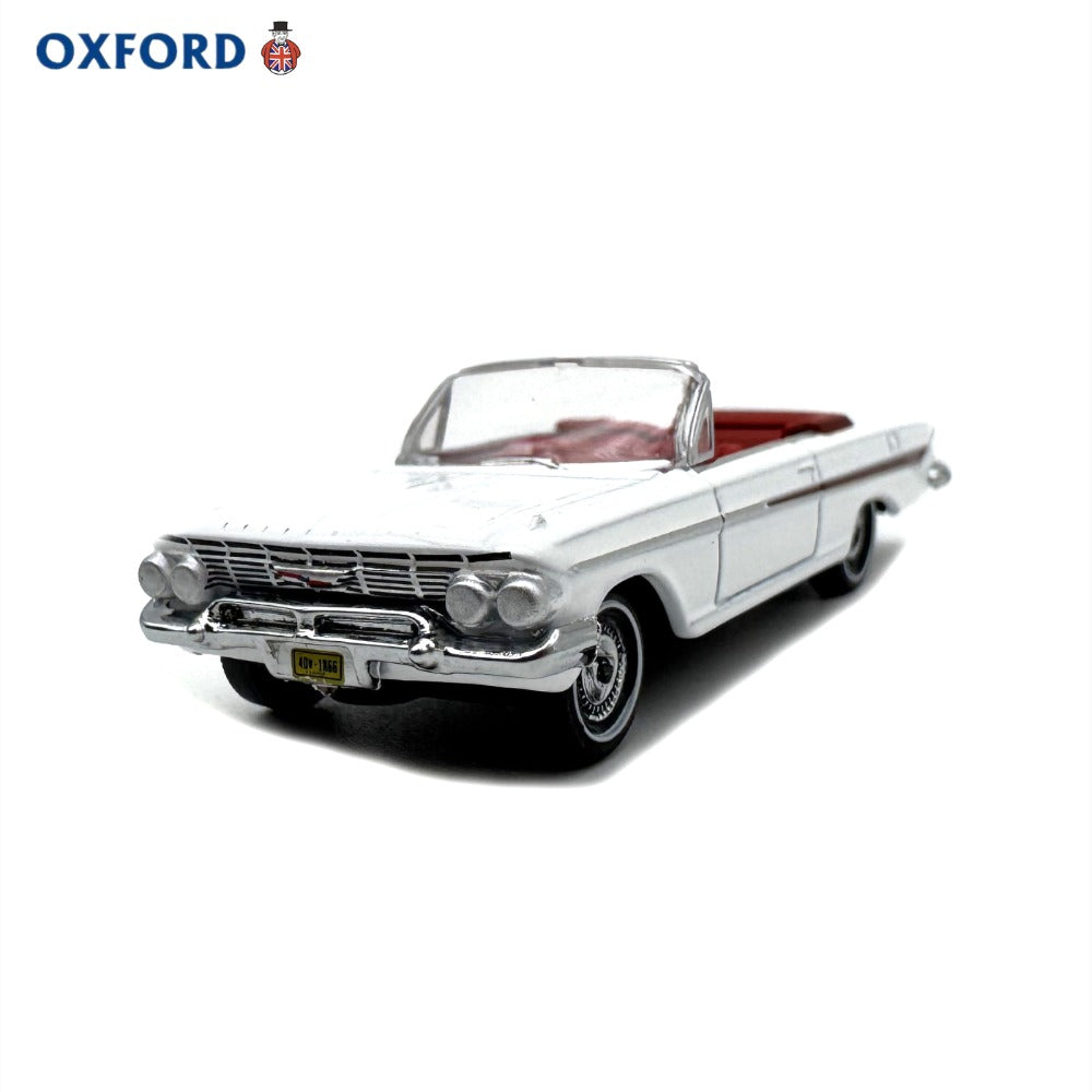 1/87 Scale 1961 Chevrolet Impala Convertible Diecast Model Car
