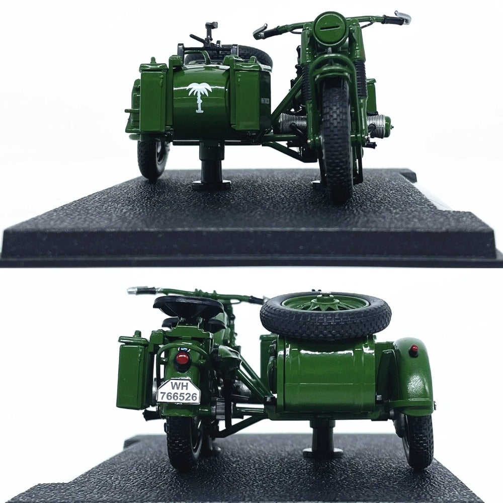 1/24 Scale BMW R75 Motorcycle & Sidecar Diecast Model