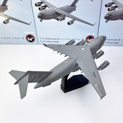 C-17 Globemaster III Military Transport Aircraft 1/200 Scale Diecast Model