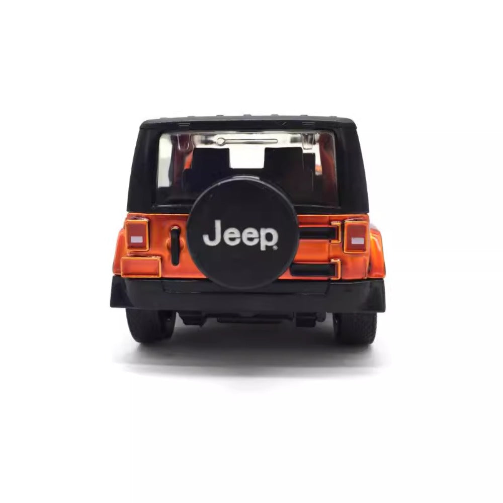 1/32 Scale Jeep Wrangler Off-Road SUV Diecast Model Car