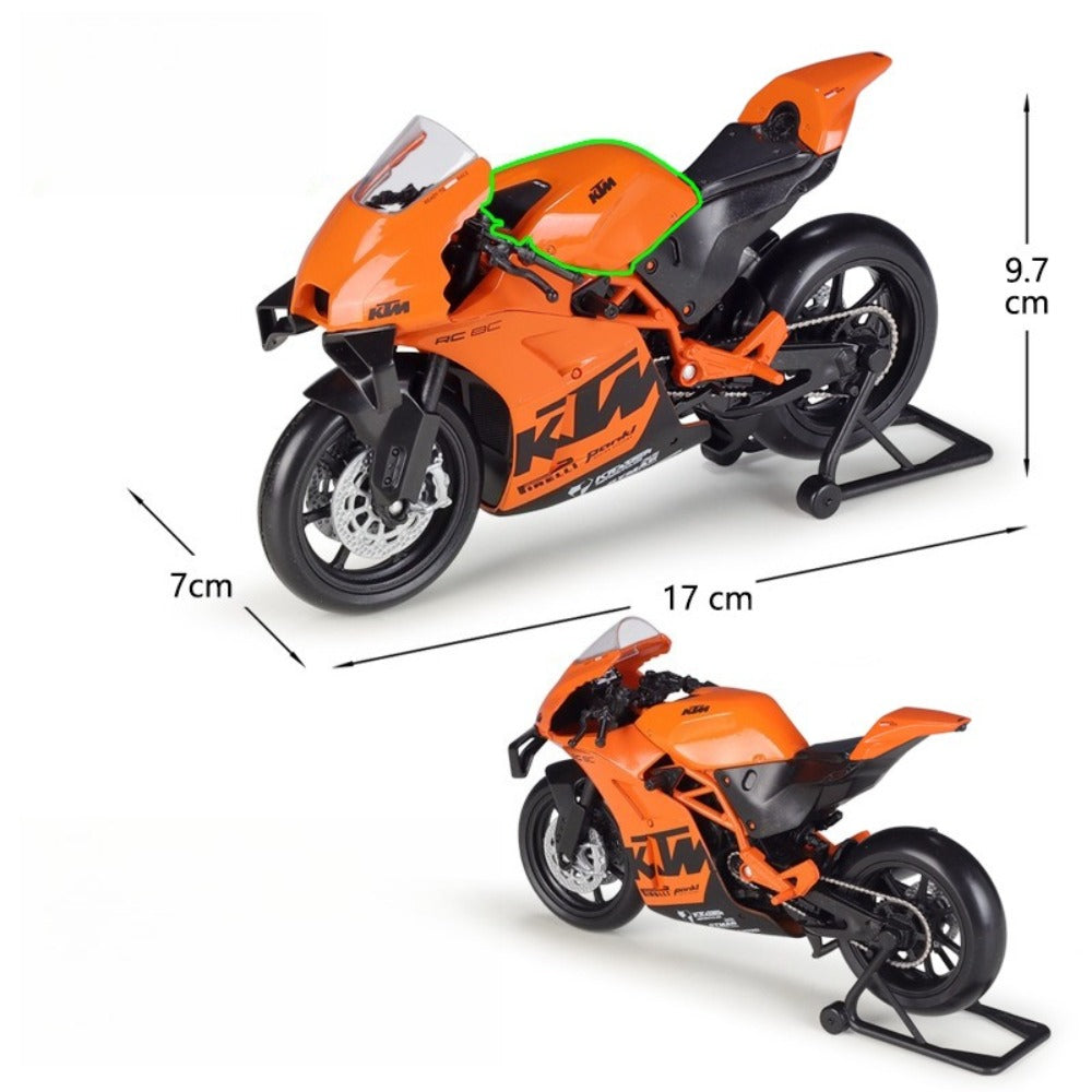 1/12 Scale KTM RC 8C Motorcycle Diecast Model
