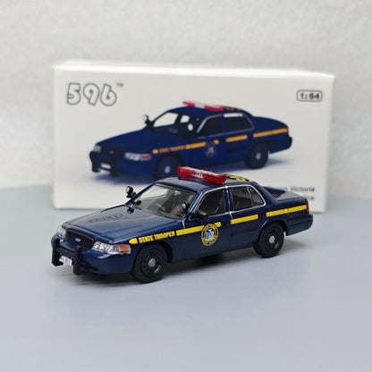 1/64 Scale Ford Crown Victoria New York State Trooper Police Car Diecast Model