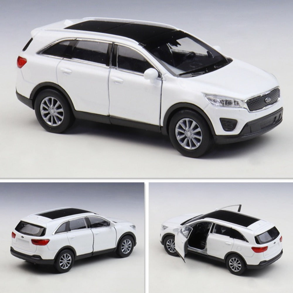 1/36 Scale Kia Sorento SUV Diecast Model Car Pull Back Toy