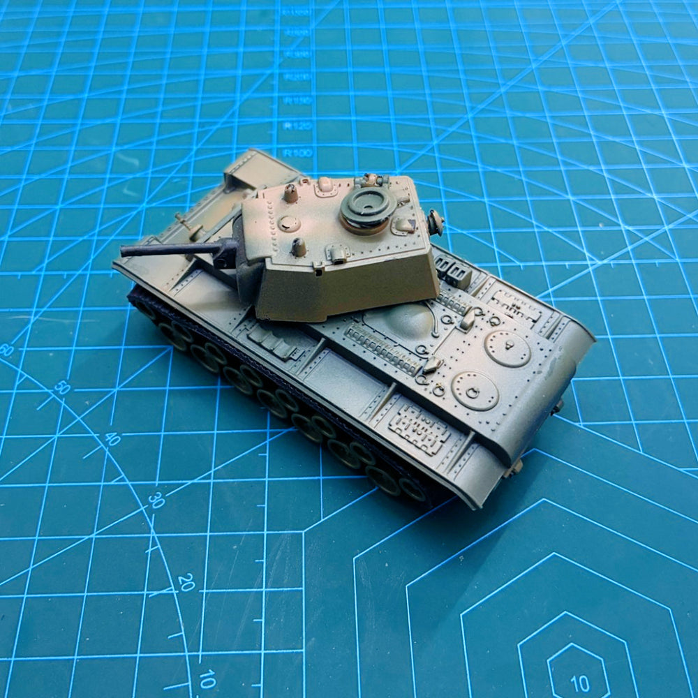 1/72 Scale Kliment Voroshilov KV-1 Soviet Heavy Tank Pre-built Plastic Collectible Model