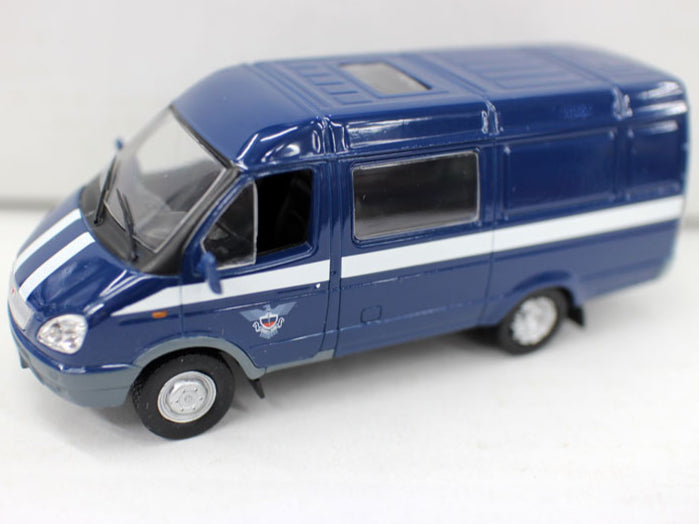 1/43 Scale GAZ-2705 Soviet GAZelle Van Diecast Model Car