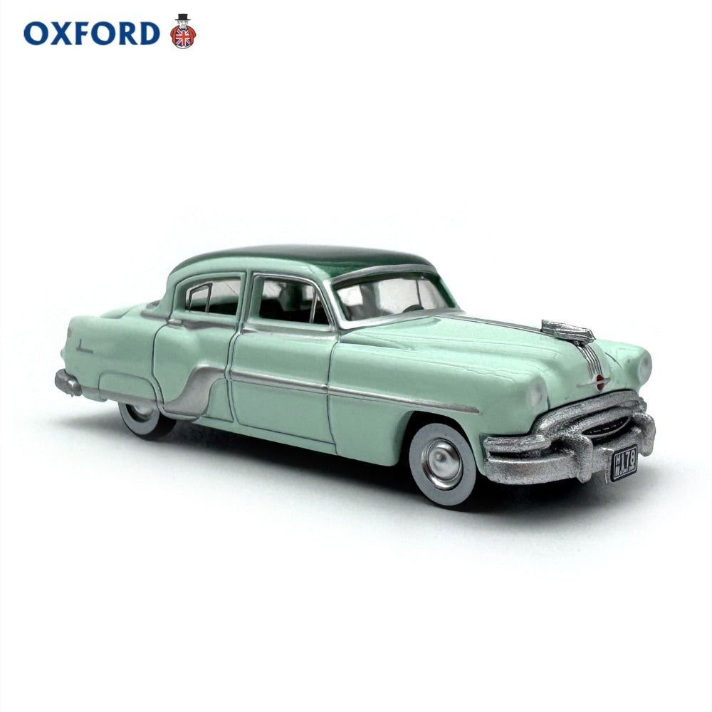1/87 Scale 1954 Pontiac Chieftain Green Diecast Model Car