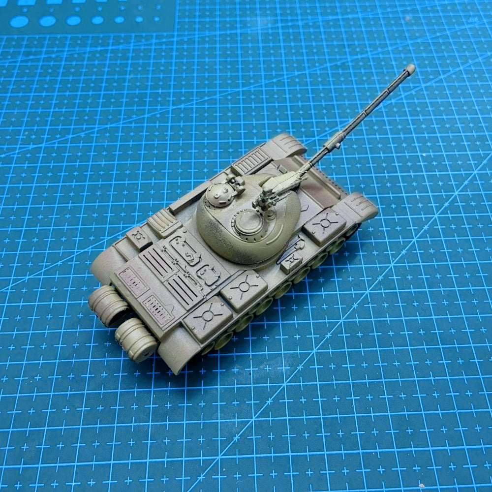 1/72 Scale T-55 Soviet Medium Tank Pre-built Plastic Collectible Model