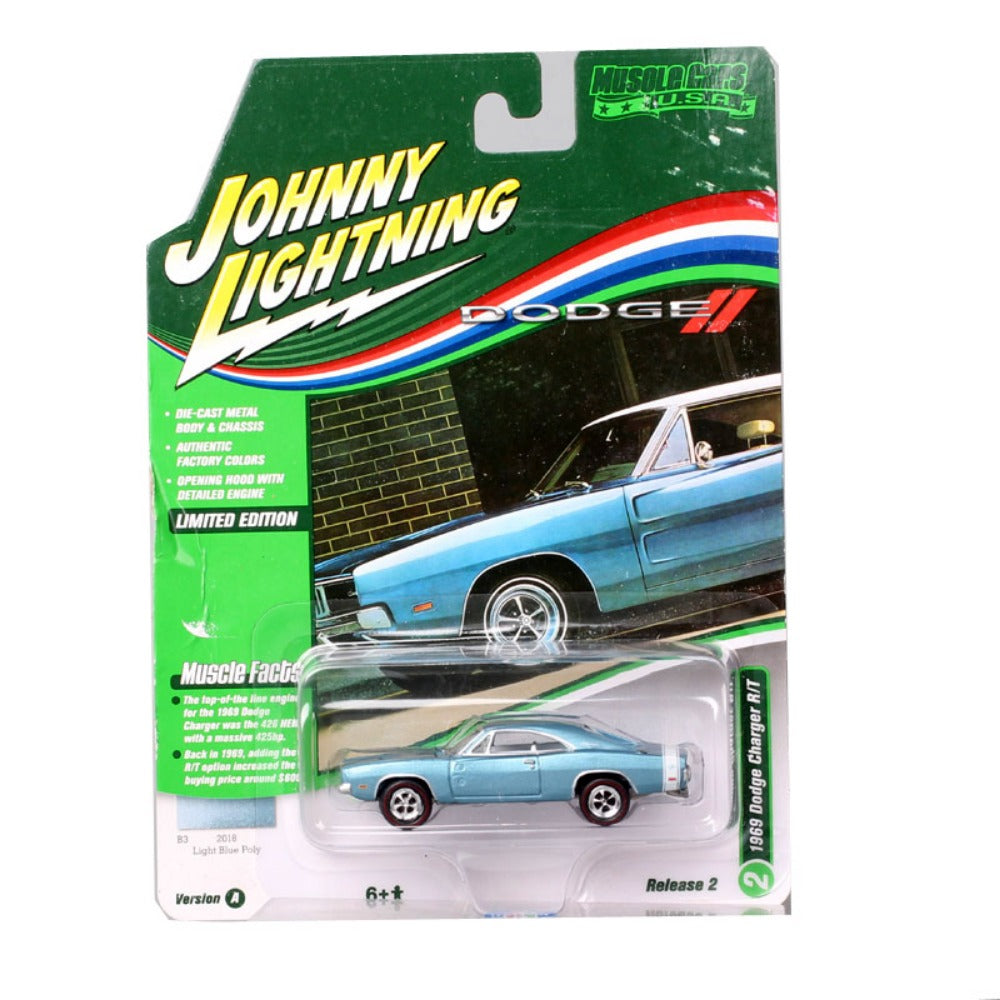1/64 Scale 1969 Dodge Charger R/T Diecast Model Car