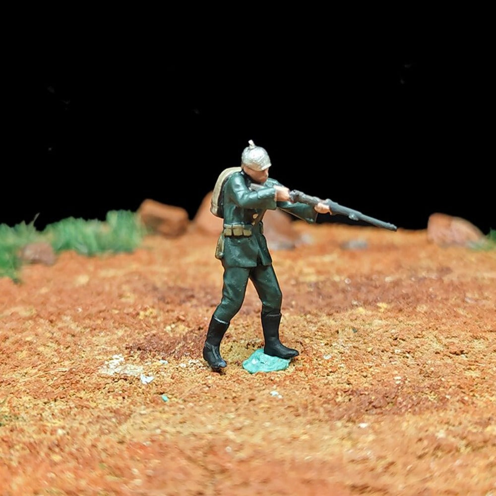 1/72 Scale Soldiers Painted Figures for Model Battlefield Dioramas