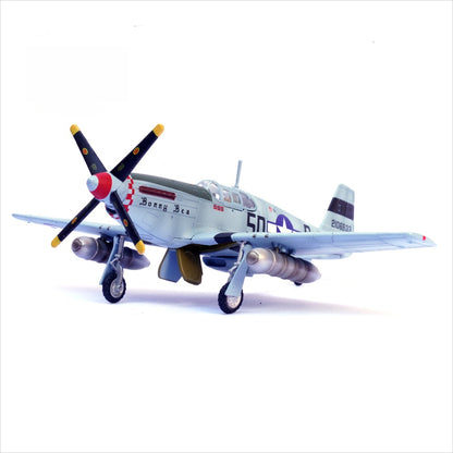 1/72 Scale P-51B Mustang Bonny Bea Jeep Madam Queen Virginia 504FS 339FG USAAF WWII Fighter Diecast Model Aircraft