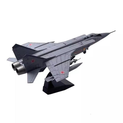 1/72 Scale Mikoyan MiG-31 Foxhound Interceptor Aircraft Diecast Model