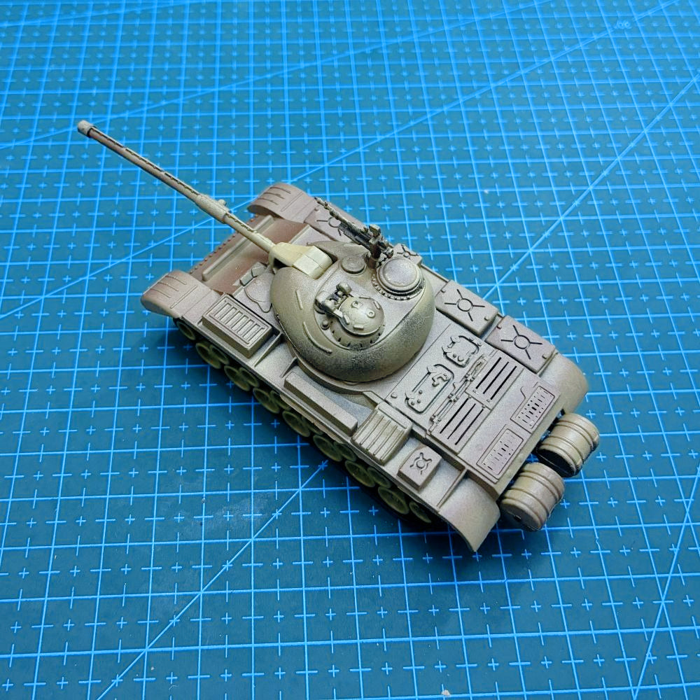1/72 Scale T-55 Soviet Medium Tank Pre-built Plastic Collectible Model