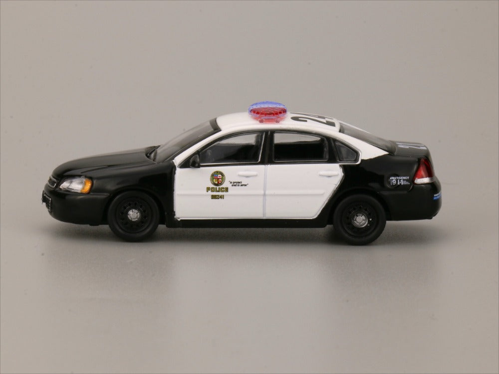 1/64 Scale Chevrolet Impala LAPD Police Car Diecast Model