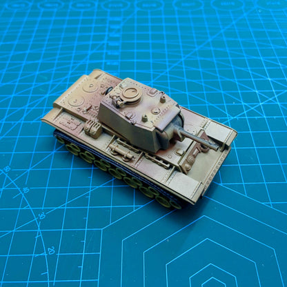1/72 Scale Kliment Voroshilov KV-1 Soviet Heavy Tank Pre-built Plastic Collectible Model