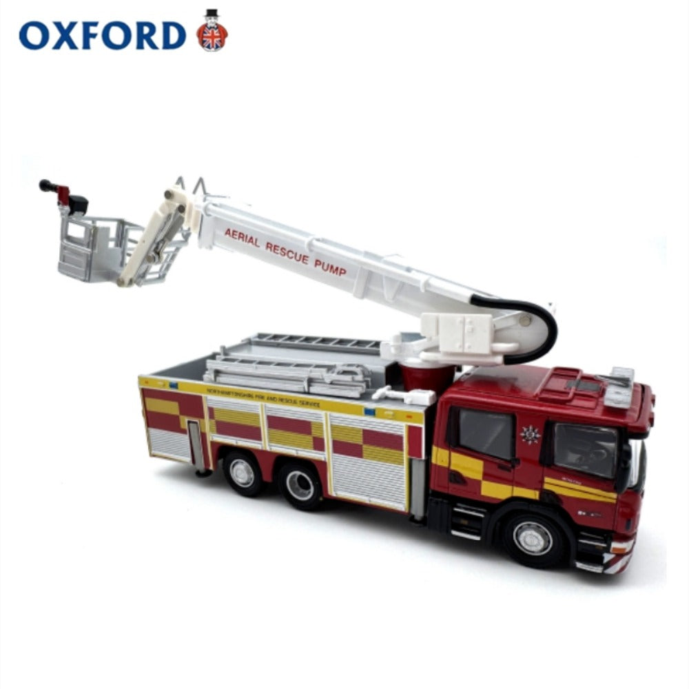 1/76 Scale Scania ARP Aerial Rescue Pump Northamptonshire Fire Rescue Diecast Model