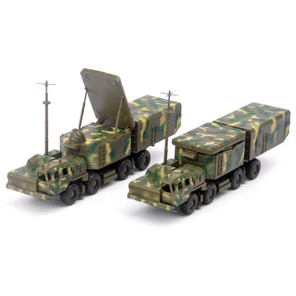 1/72 Scale S-300 Russian Surface-To-Air Missile System Pre-built Plastic Collectible Model