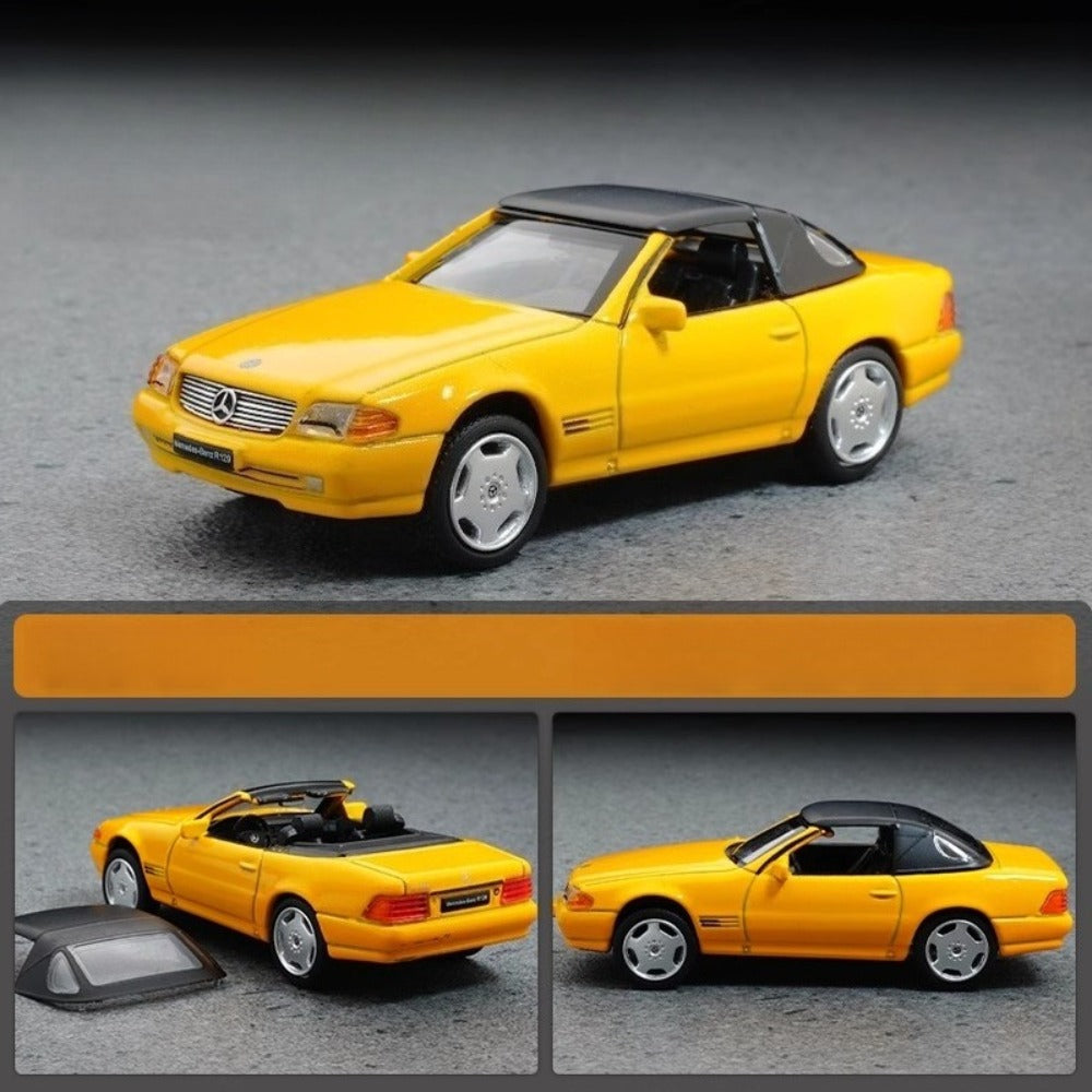 1/64 Scale Mercedes-Benz R129 SL500 Convertible Diecast Model Car