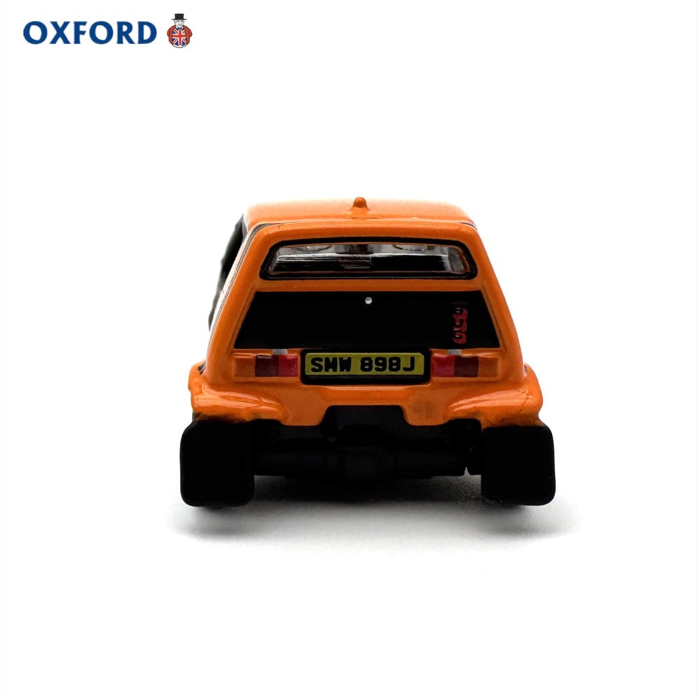 1/76 Scale Bond Bug 3-Wheeled Automobile Orange Diecast Model Car