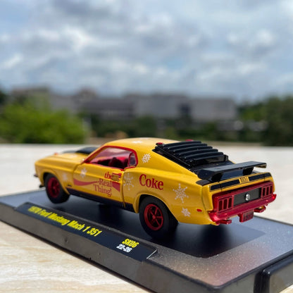 1/64 Scale 1970 Ford Mustang Mach 1 Diecast Model Car