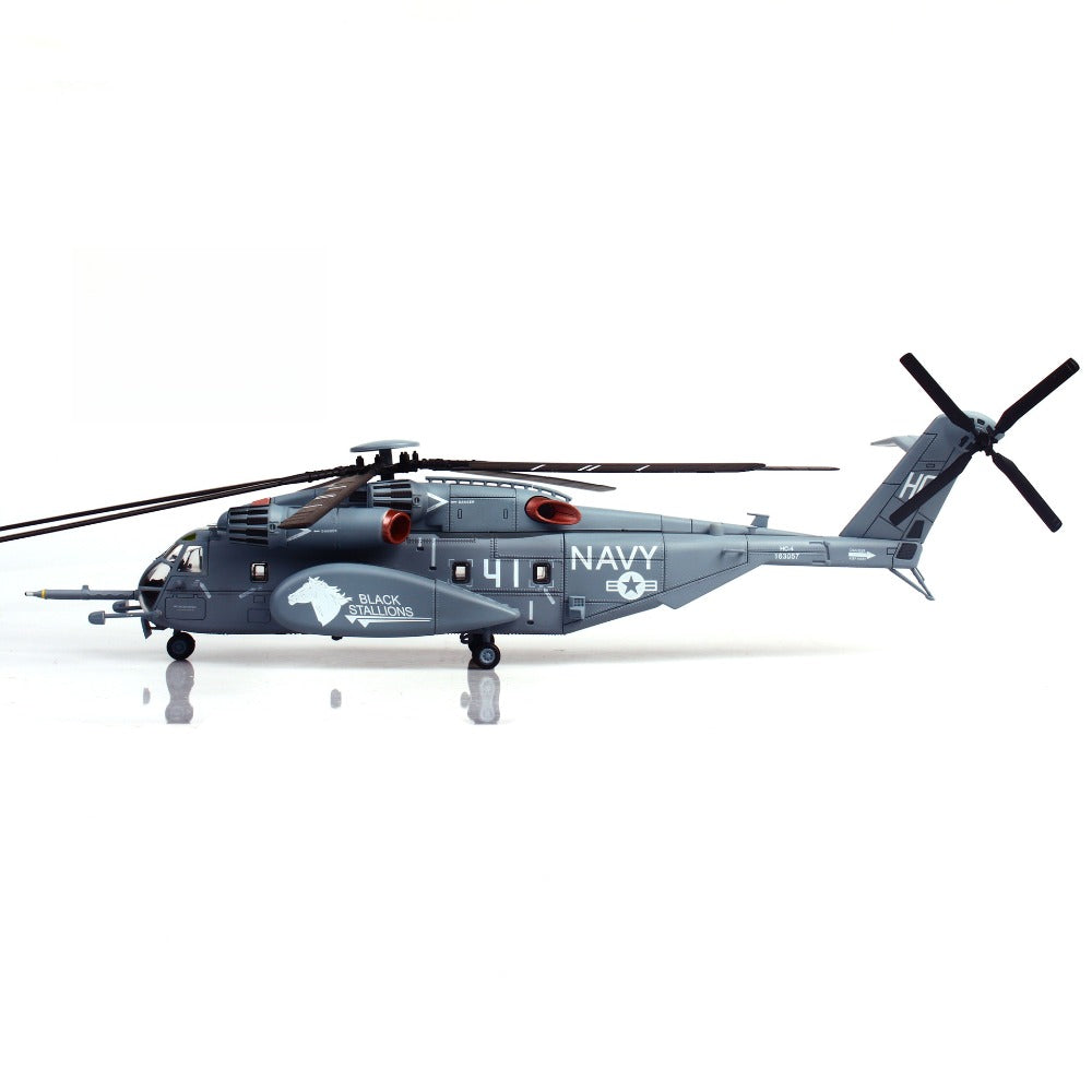 1/72 Scale Sikorsky MH-53E Sea Dragon Heavy Lift Helicopter US Navy HC-4 Black Stallions #41 Diecast Model