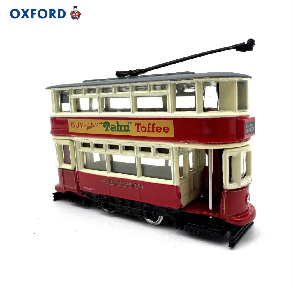 1/148 Scale No. 38 London Tram Double-Decker Bus Diecast Model