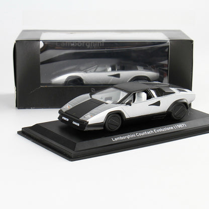 1/43 Scale 1987 Lamborghini Countach Evoluzione Diecast Model Car