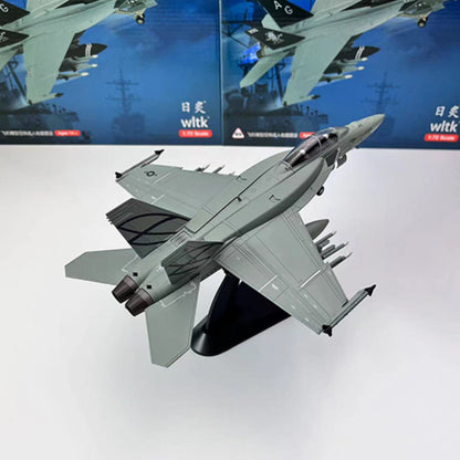 1/72/100 Scale F/A-18F Super Hornet US Navy Carrier-Based Multirole Fighter Diecast Model Aircraft
