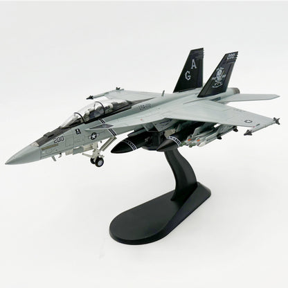 1/72 Scale Boeing F/A-18/F Super Hornet US Navy VFA-103 Jolly Rogers Multirole Fighter Diecast Model Aircraft