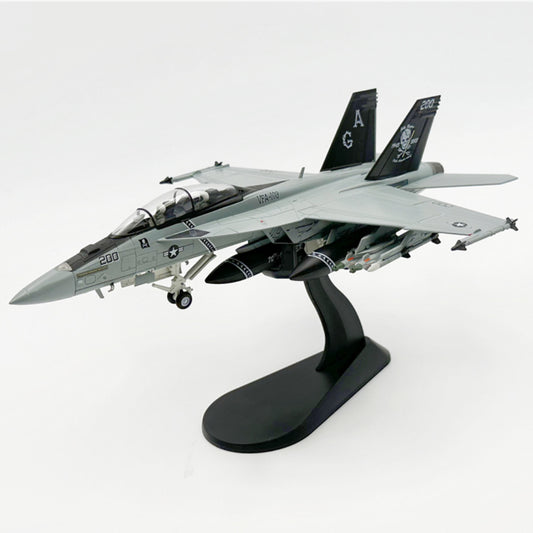1/72 Scale Boeing F/A-18/F Super Hornet US Navy VFA-103 Jolly Rogers Multirole Fighter Diecast Model Aircraft