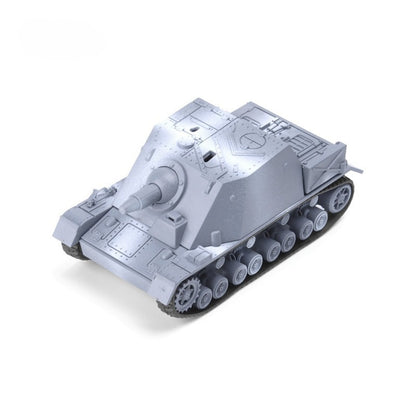 1/72 Scale Sturmpanzer Brummbär WWII German Heavy Assault Gun Pre-built Plastic Collectible Model