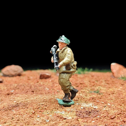 1/72 Scale Army Soldiers Painted Figures for Model Dioramas
