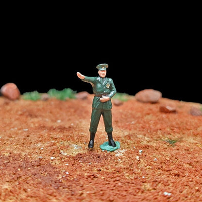 1/72 Scale WWII German Soldiers Painted Figurines Set for Model Dioramas