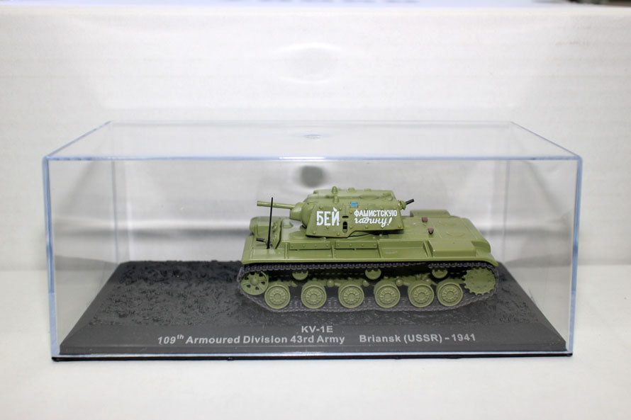 1/72 Scale 1941 KV-1E WWII Soviet Heavy Tank Diecast Model