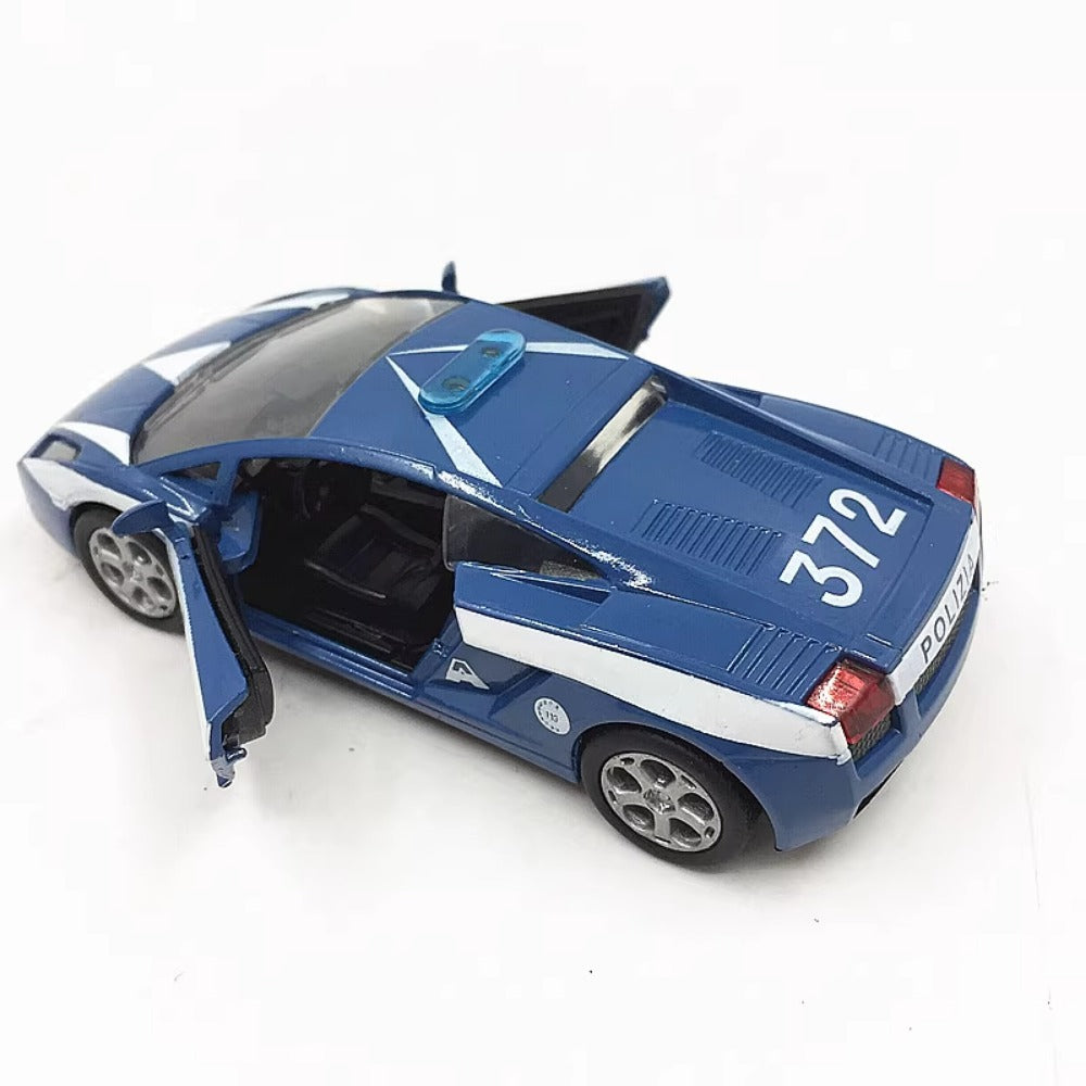 1/43 Scale Lamborghini Gallardo Italy Polizia Diecast Model Car