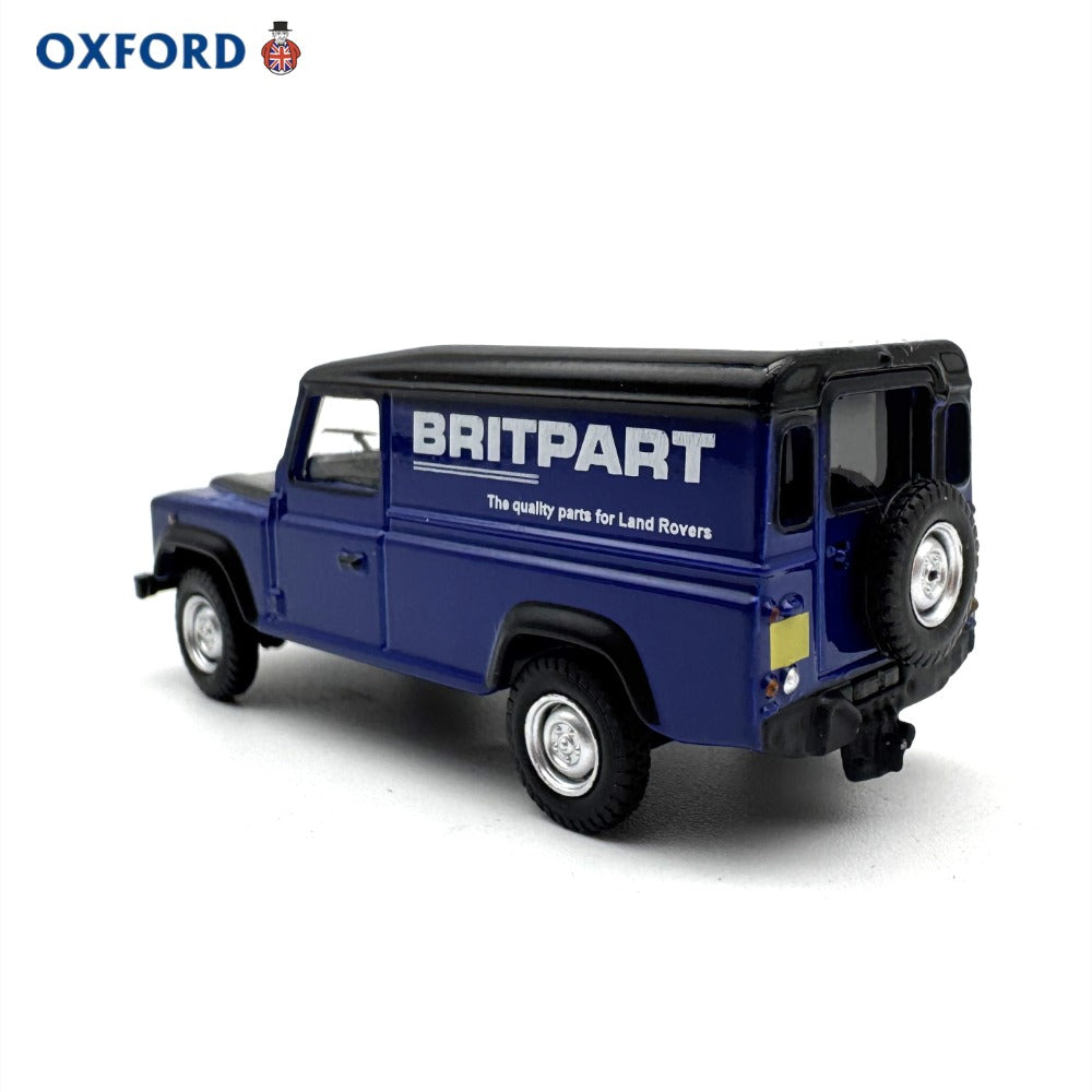1/76 Scale Land Rover Defender LWB Britpart Diecast Model Car