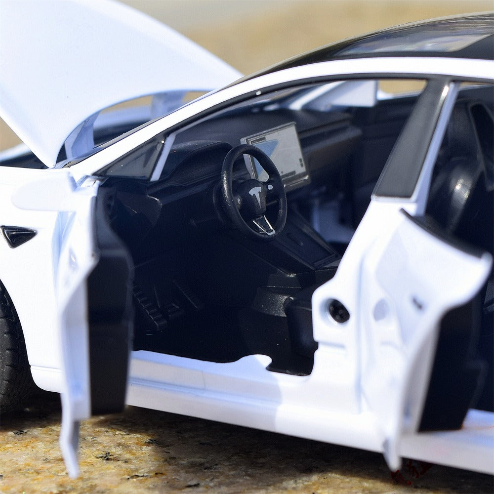 1/24 Scale Tesla Model 3 Electric Car Diecast Model