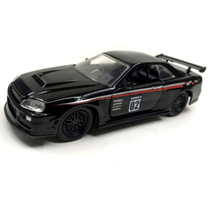 1/32 Scale 2002 Nissan Skyline GT-R Sports Car Diecast Model