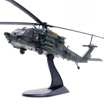 1/72 Scale Sikorsky MH-60L Black Hawk Military Utility Helicopter US Army Super 68 Razor's Edge Diecast Model