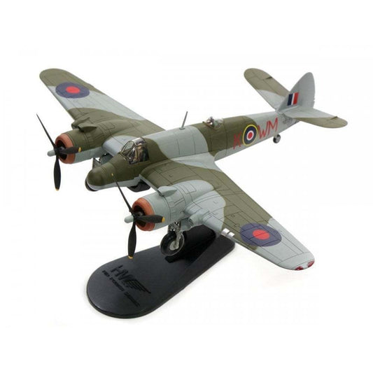 1/72 Scale 1944 Bristol Beaufighter Mk.VIF Night Fighter RAF Fairwood Common Diecast Model Aircraft