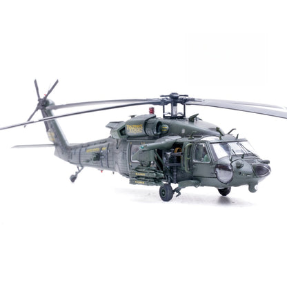 1/72 Scale Sikorsky MH-60L Black Hawk Military Utility Helicopter US Army Super 68 Razor's Edge Diecast Model