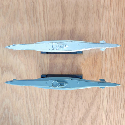 1/290 Scale U-boat German Naval Submarine Unterseeboot Pre-built Plastic Collectible Model